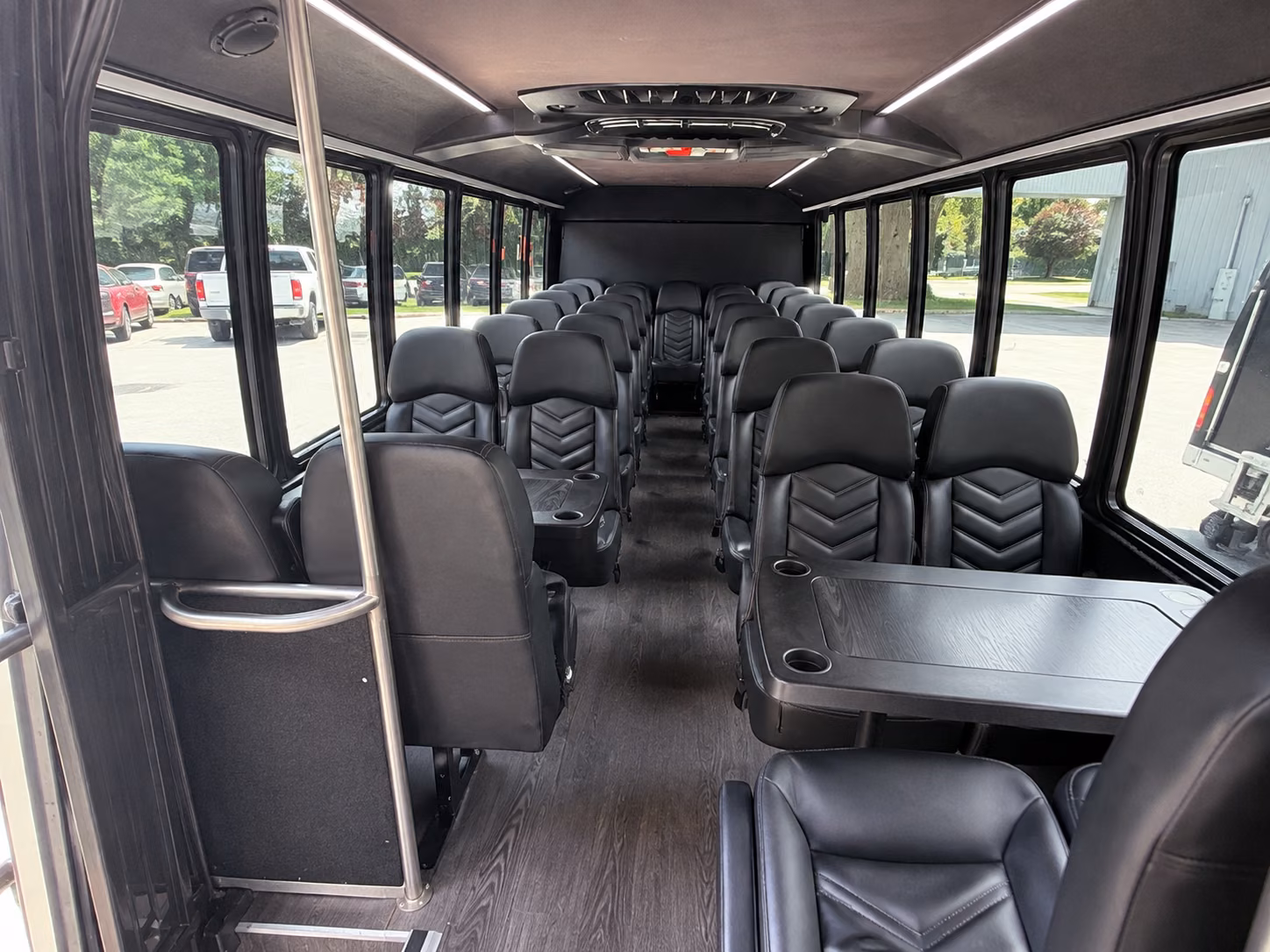 gresham 20 passenger minibus interior