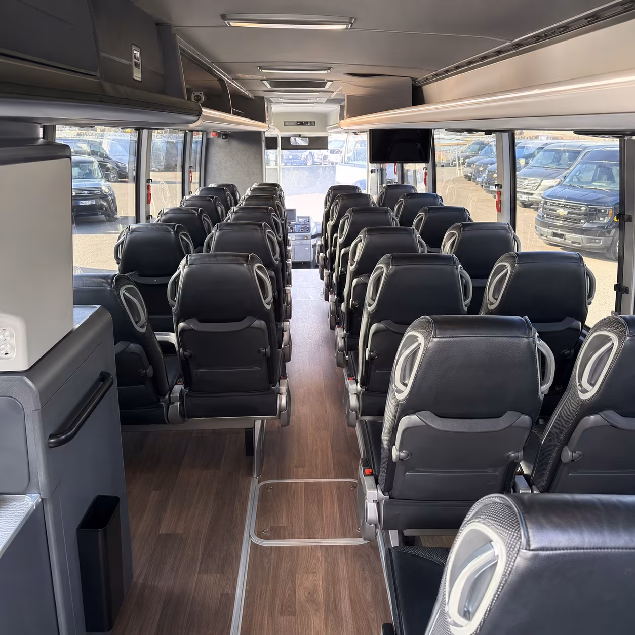 gresham charter bus inside