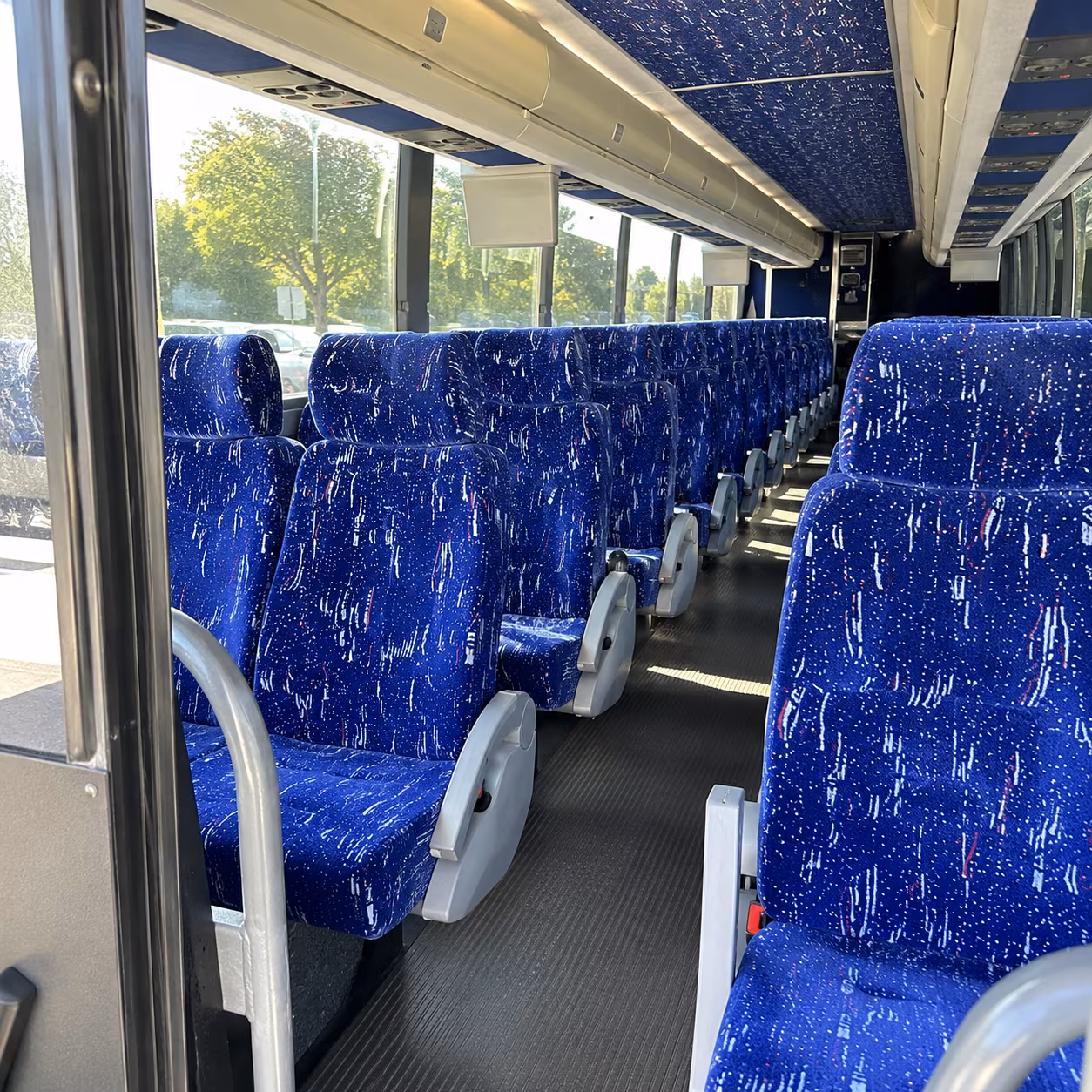 gresham charter bus interior