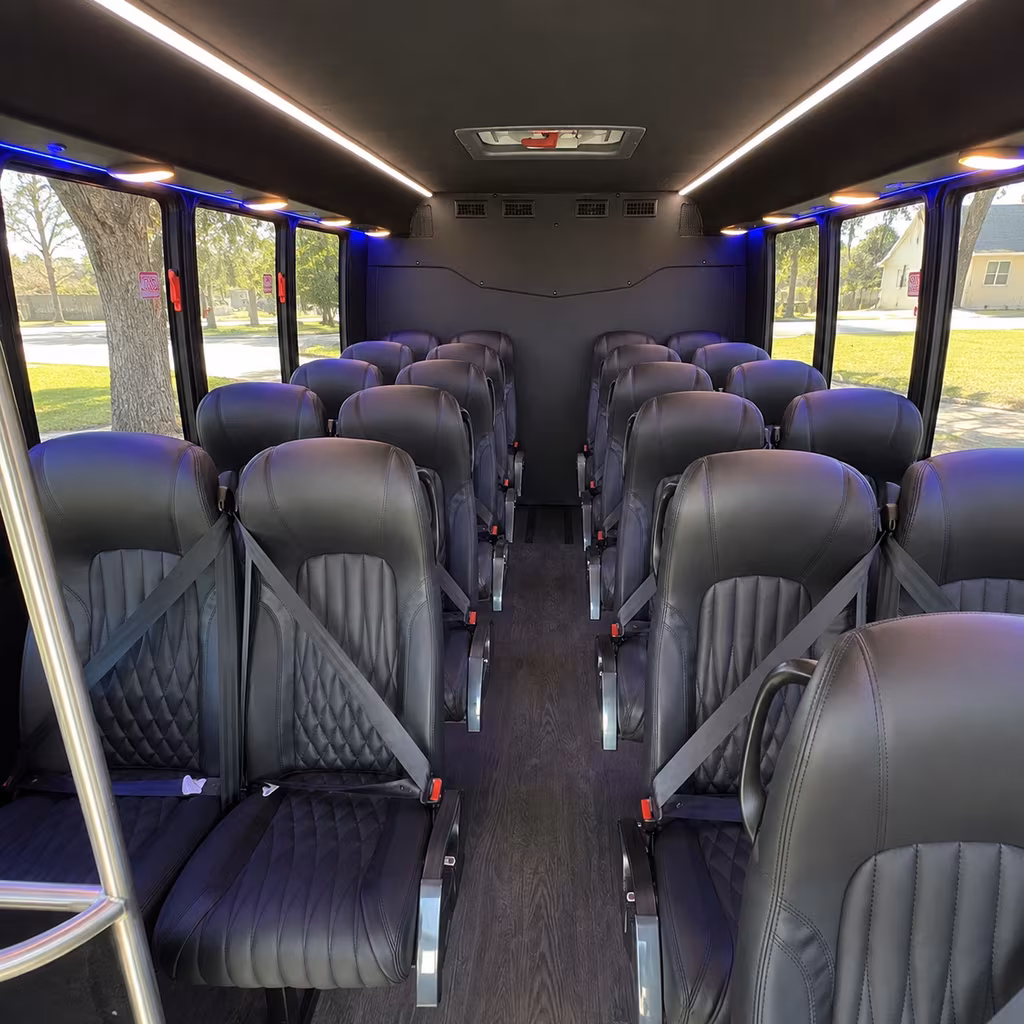 gresham event transportation onboard seating