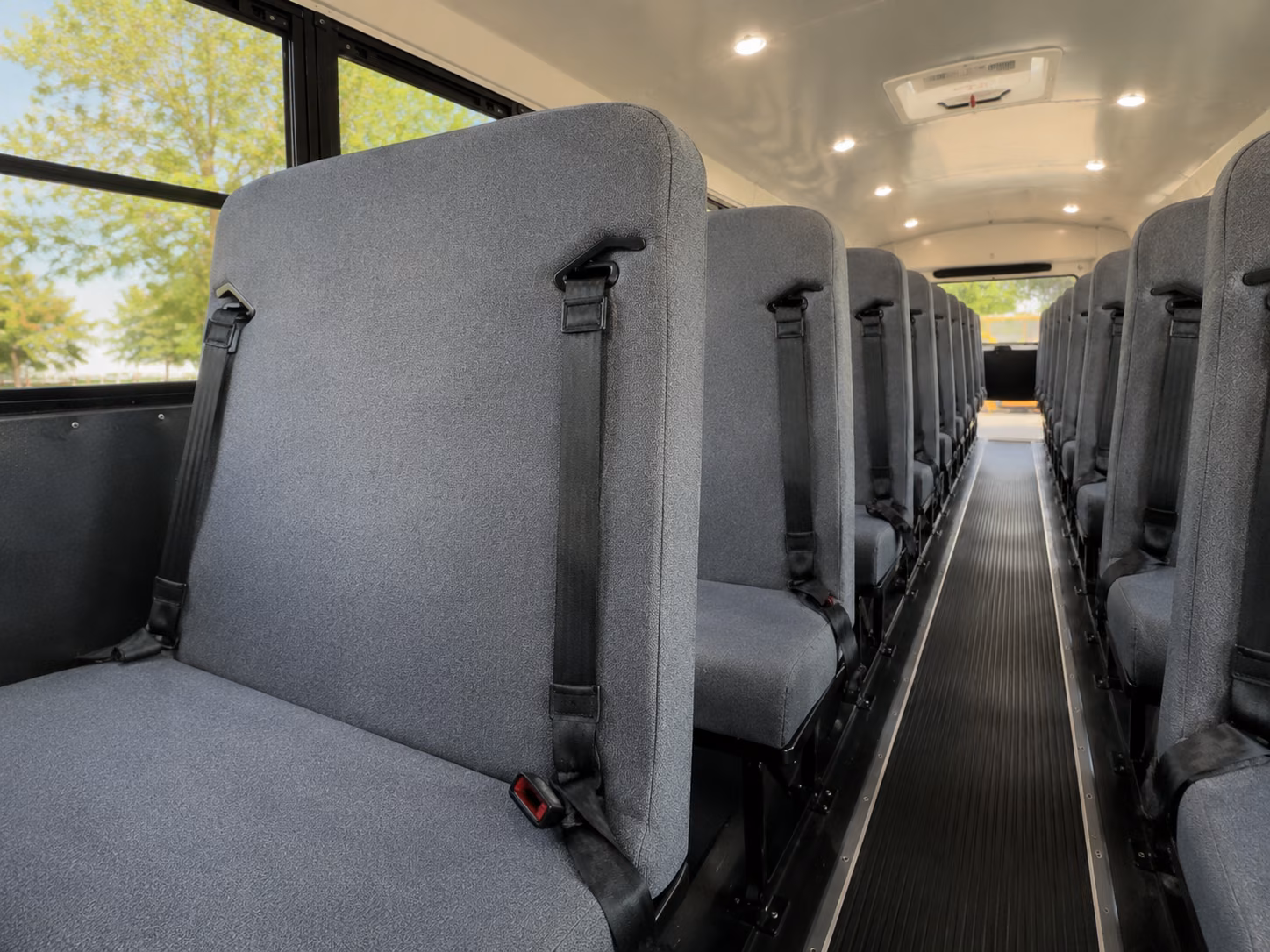 gresham school bus inside