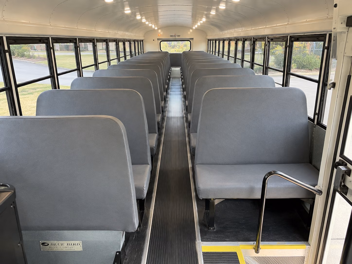 gresham school bus interior