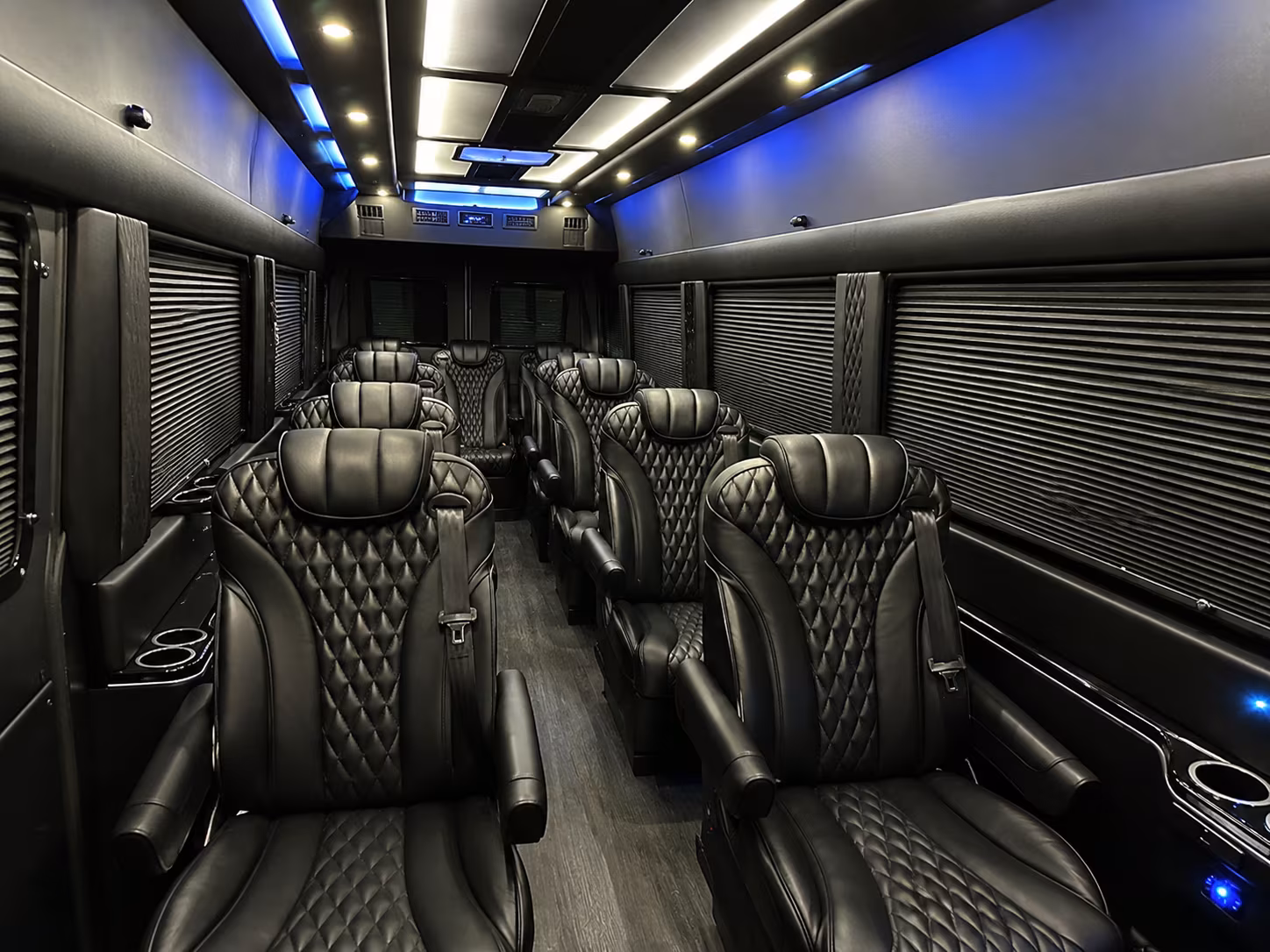 gresham sprinter van with driver inside